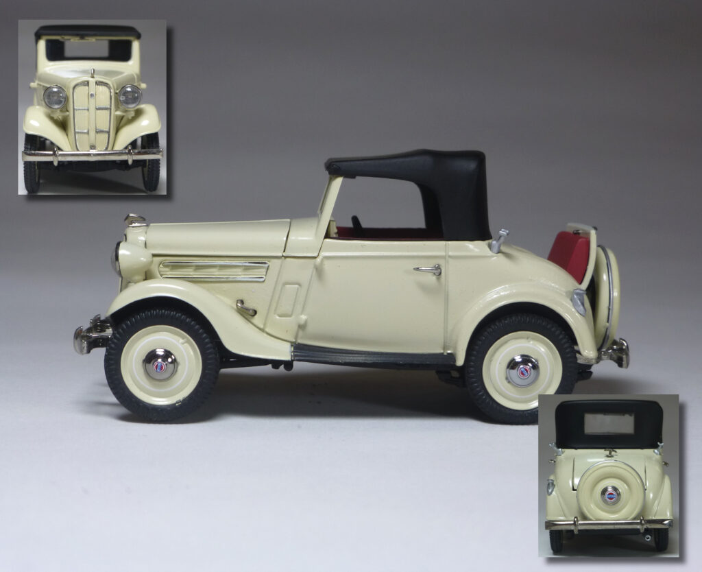 ダットサン17型のスタイル